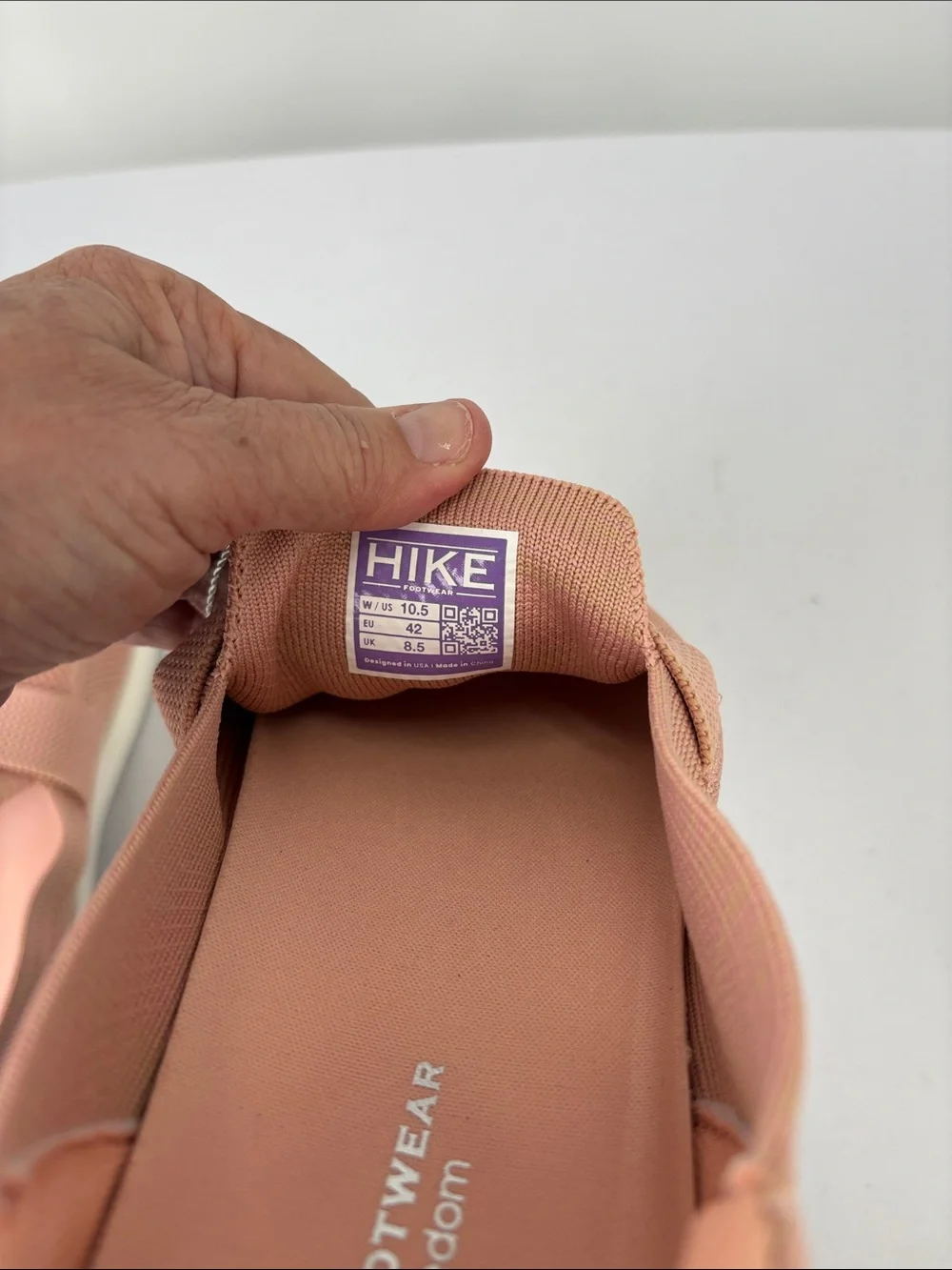 🫐 nwt Hike Slip-On Mesh Loafers - Blush Pink